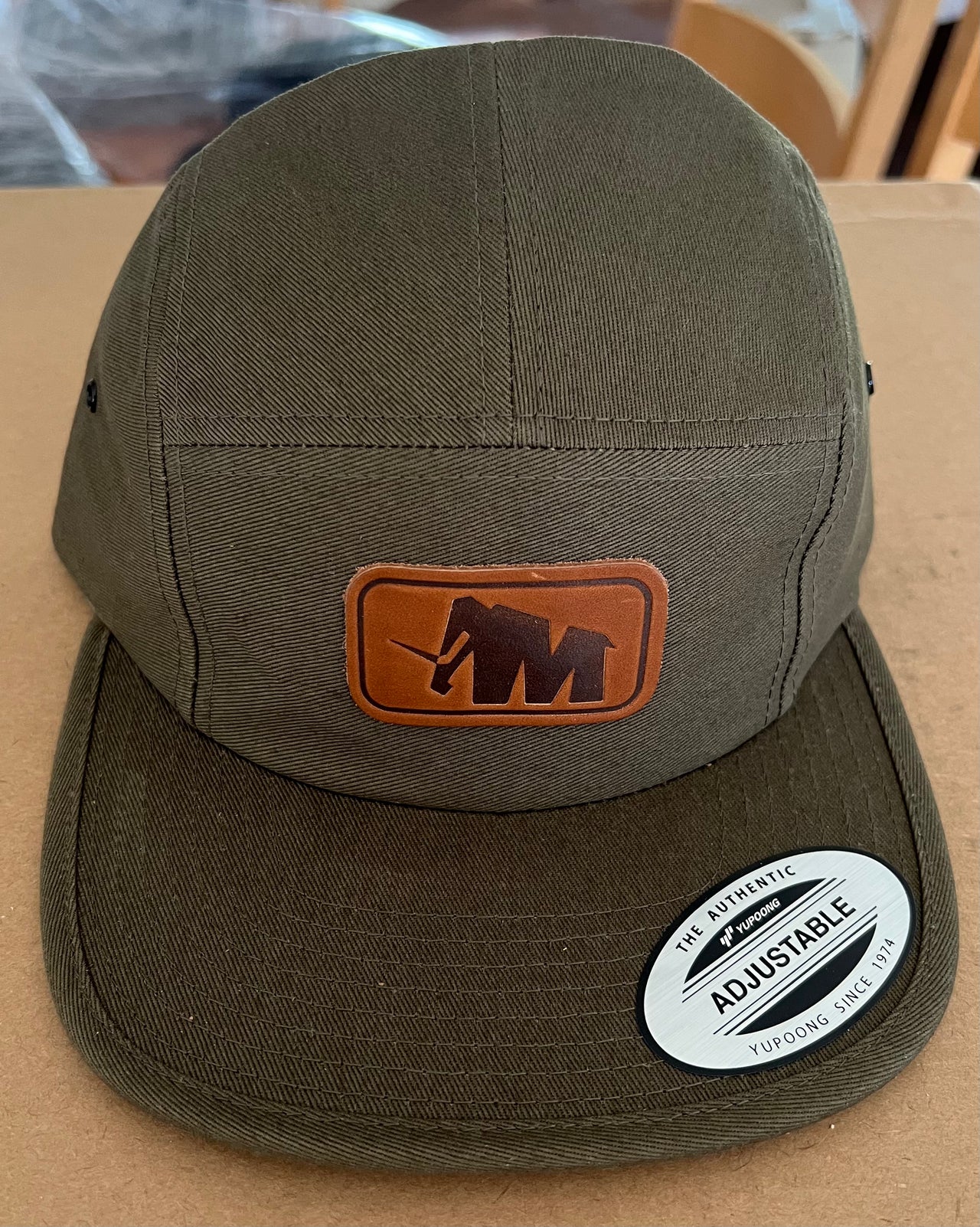 Mammoth Hat - Leather Patch
